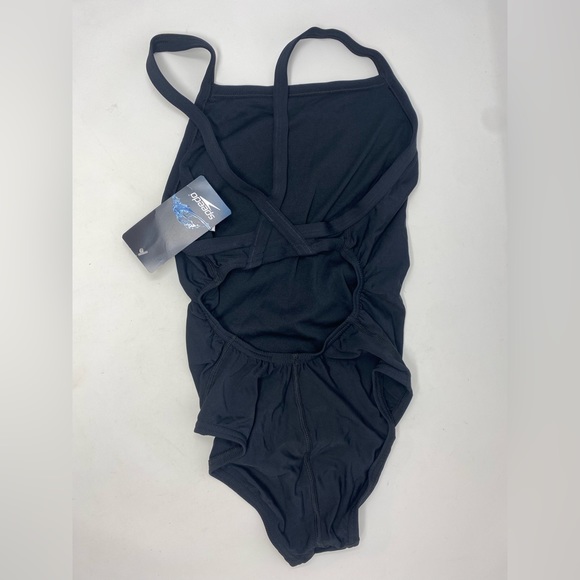 Speedo Women's Swimsuit One Piece PowerFlex Flyback Printed Adult Team Colors - Picture 5 of 5